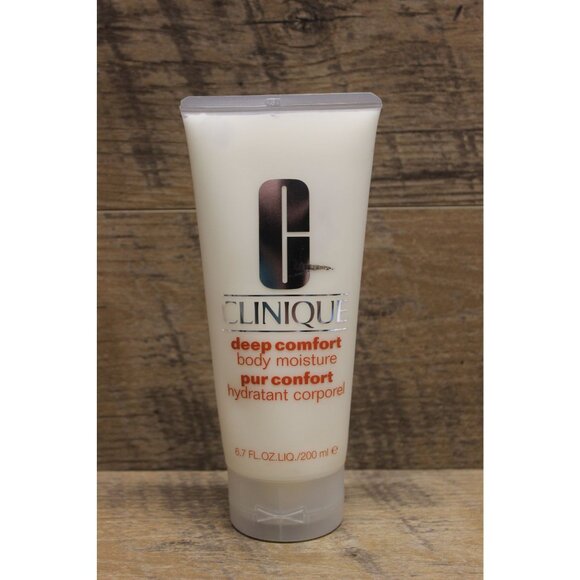 Clinique Other - Clinique Deep Comfort butter rich fragrance free body moisture‎ cream FLAW